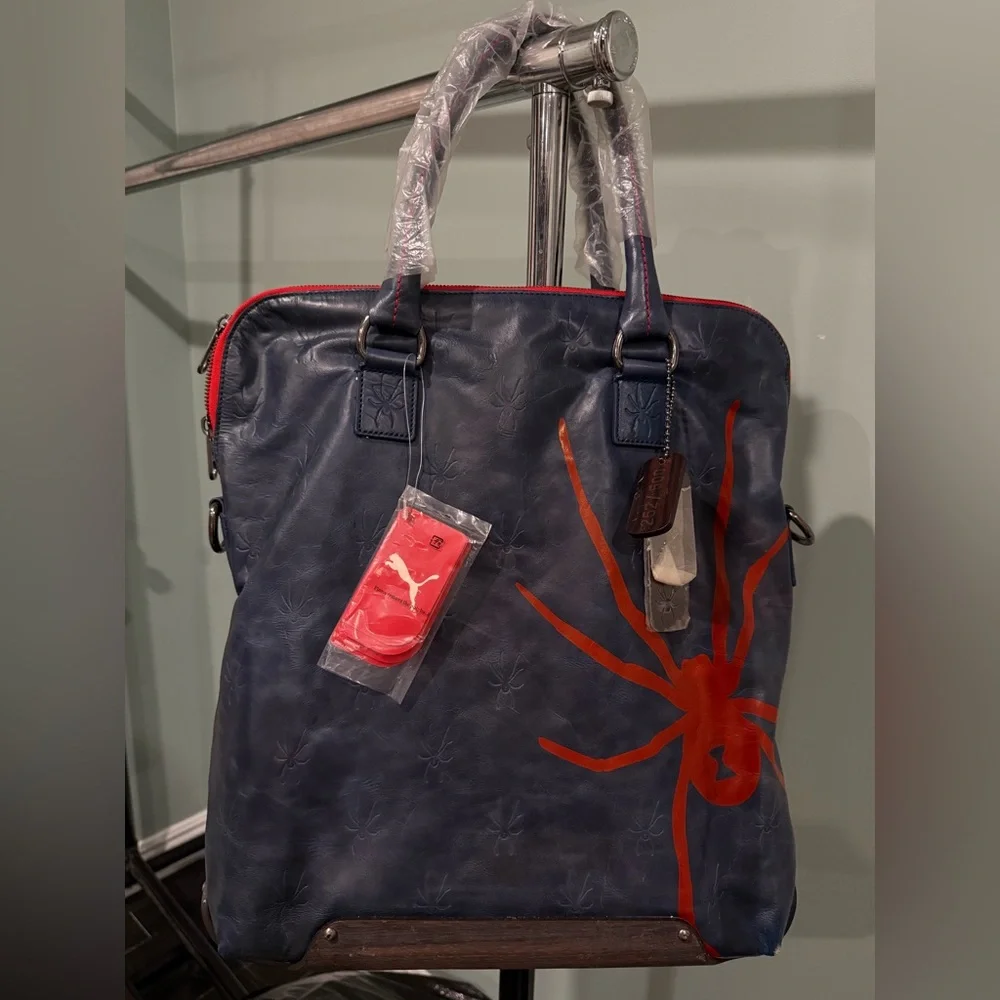NWT; Limited Edition Puma Reality 2Nd Edition Blue High Risk Spider Man bag 💥